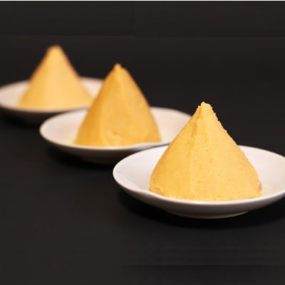 淡路島の糀味噌、厳選生みそ2種詰合せ【Aセット:吟醸甘味噌(減塩)・田舎味噌】