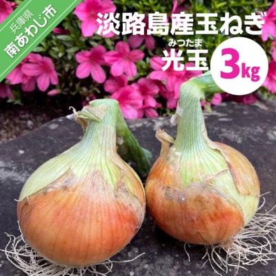 淡路島産玉ねぎ光玉 3キロ