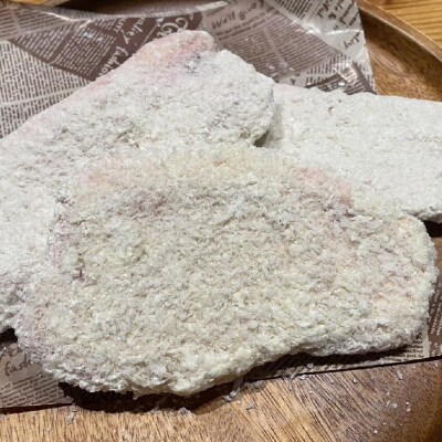 【居酒屋うの】えびすもち豚のロースカツパン粉付き1kg(100g×10枚)