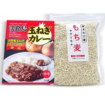 もち麦と玉ねぎカレー中辛3箱セット