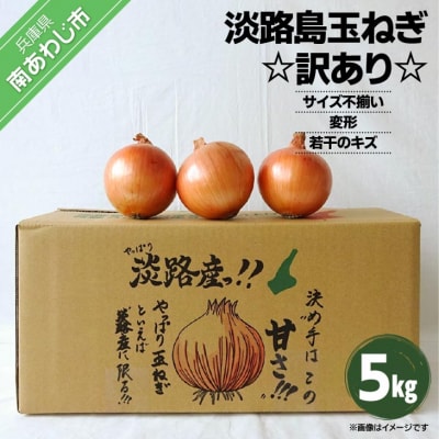 淡路島玉ねぎ5kg(訳あり)