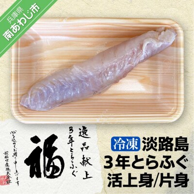 【冷凍】淡路島3年とらふぐ(活上身/片身)