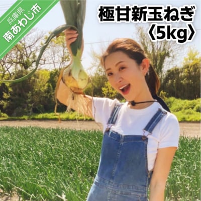 【農家の孫まっち】極甘新玉ねぎ　5kg