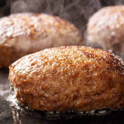熟成淡路牛とえびすもち豚の合挽ハンバーグ(150g×12個セット)