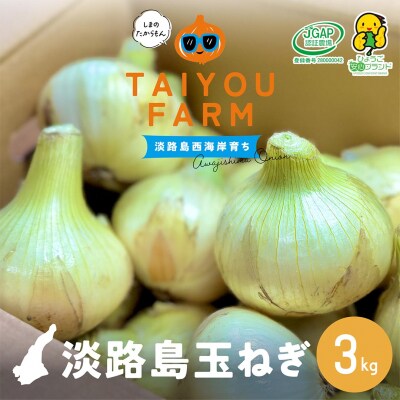 【新玉ねぎ】淡路島産 早採り新玉ねぎ 3kg　◆配送3月中旬～