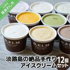 G.ELMの淡路島の手作りアイスクリーム12個セット(ジェラート)