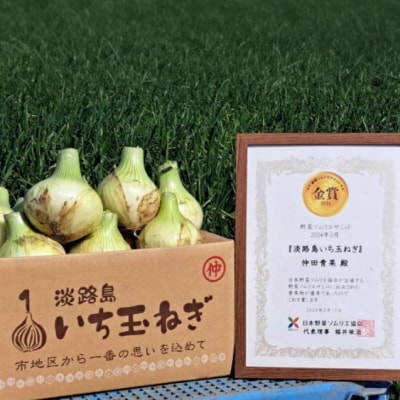 【野菜ソムリエサミット金賞】淡路島新玉ねぎ10kg【仲田青果の淡路島いち玉ねぎ】◆配送3月上旬～5月