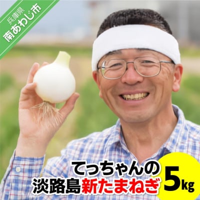 てっちゃんの淡路島新たまねぎ5kg