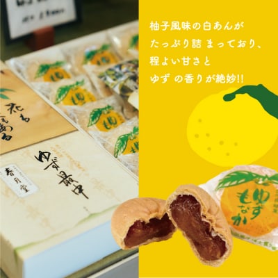 【ふるさと納税】ゆずもなか10個入り　宮崎県 西米良村 最中 お菓子 和菓子 おやつ スイーツ 