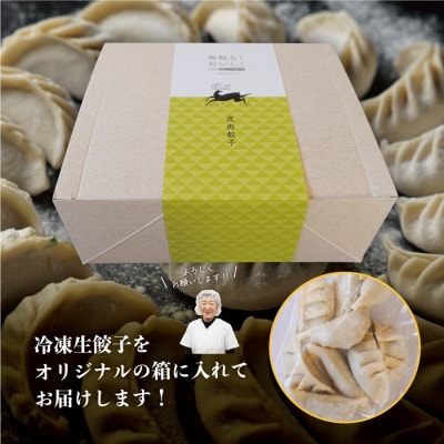 [ふるさと納税]鹿肉餃子(10個入)鹿肉　ジビエ　焼き餃子　水餃子　宮崎県　西米良村　国産