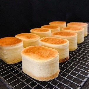阿蘇山麓の大自然のめぐみ【半熟チーズケーキWセット】蘇陽の月×パティスリー麓