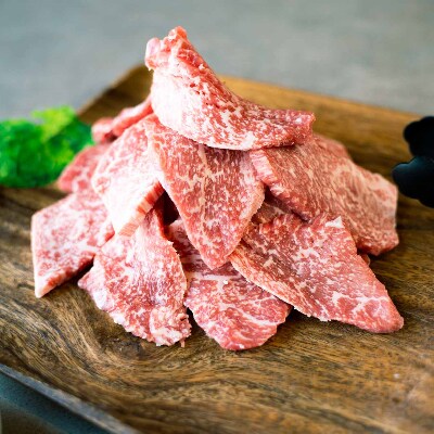 熊本県産 GI認証取得 くまもとあか牛 焼き肉用切り落とし 合計600g(山都町)