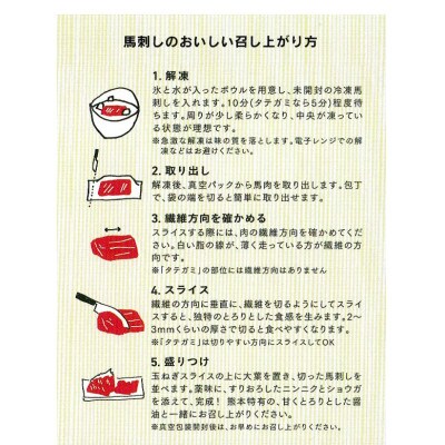熊本直送　国産馬刺しブロック肉　赤身300g(山都町)