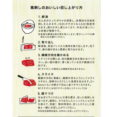 熊本直送　馬刺しブロック肉　大トロ200g+赤身200g　合計400gセット(山都町)