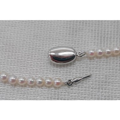 伊勢志摩あこや本真珠ベビーパールネックレス(3.5mm) Q-55