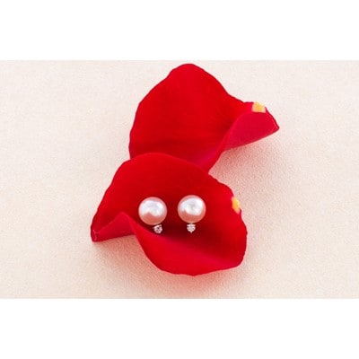 アコヤ真珠ピアス(Q-59)