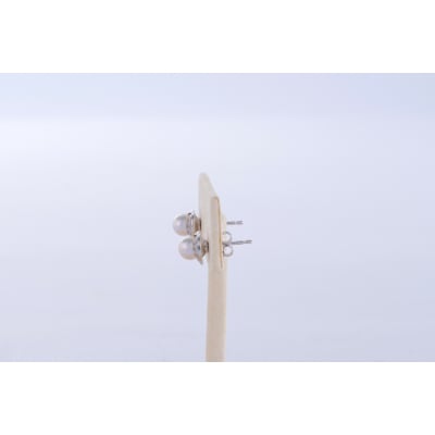 アコヤ真珠ピアス　25-05