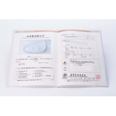 花珠アコヤ真珠ジュエリーセット(花珠鑑別書) 1000-14