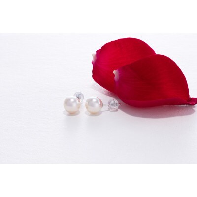 花珠アコヤパールピアス　210-01