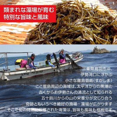 伊勢志摩産　きざみあかもく(スタンドパック)90g×5本(I-69)