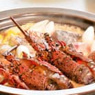 【ホテル自慢の濃厚伊勢海老出汁が決め手】　伊勢海老漁師鍋・4人前セット　(N-54)