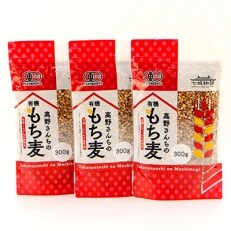 高野さんちのもち麦(300g)6個セット C066