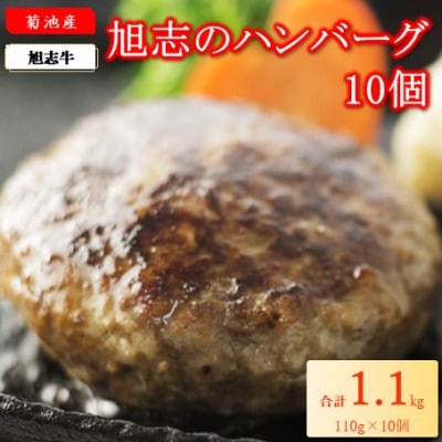 旭志のハンバーグ10個