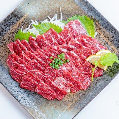 【熊本 と畜】桜屋 特選馬刺しスライス 300g(菊池市)