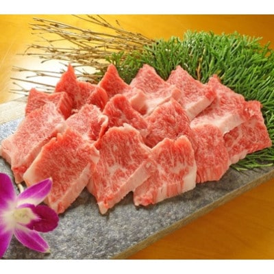 あか牛カルビ焼肉セット(あか牛バラカルビ400g あか牛のたれ200ml付き)(菊池市)