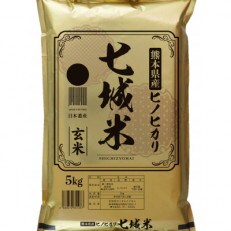 無洗米 玄米 令和4年産 熊本県産ヒノヒカリ 5kg 七城米