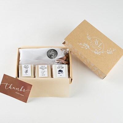 季節の石けん爽やか3点セット(45g×3個)/石けん屋さんが作った泡立てネット付き