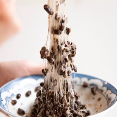 冨田さんの黒千石納豆 計500g(100g×5個)無添加【自然派きくち村】