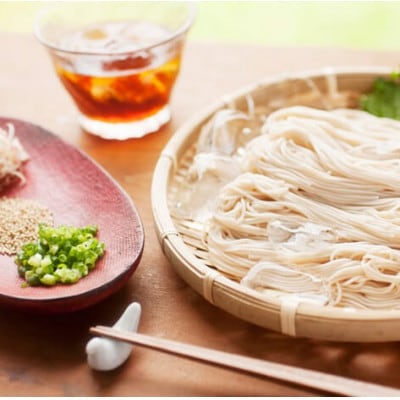 地粉の薫(かおり)そうめん 合計2kg 栽培期間中農薬不使用 小麦100%【自然派きくち村】