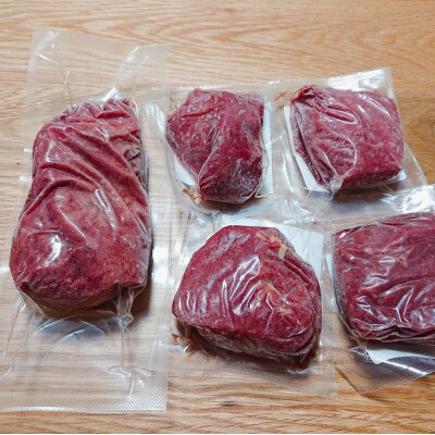 上赤身馬刺し　約1300g(菊池市)
