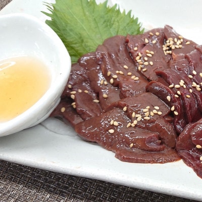 馬レバー　刺身用　約100g(菊池市)