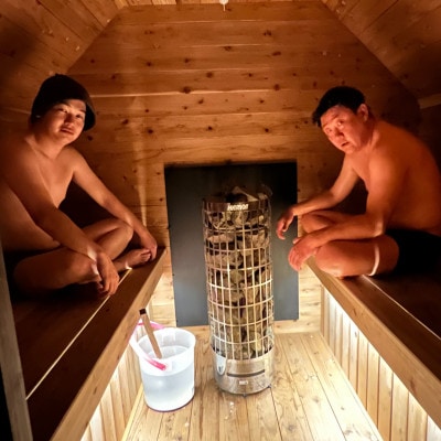 【さとふる限定】熊本県 菊池市 宮大工が本気で作った オクタゴンサウナ 2mタイプ 【トトノウバイ】