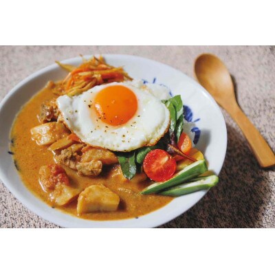 からだに優しいカフェご飯をお家で　～熊本県きくち産ごぼう使用～　手作りレトルト6個セット
