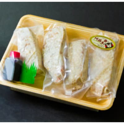 ヘルシーな赤身を味わえる くまもとあか牛の牛カツ100g×4 (4人前)特製だし醤油付き