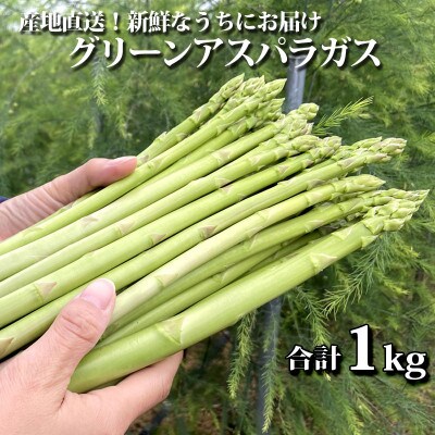 阿蘇の新鮮グリーンアスパラガス 1kg