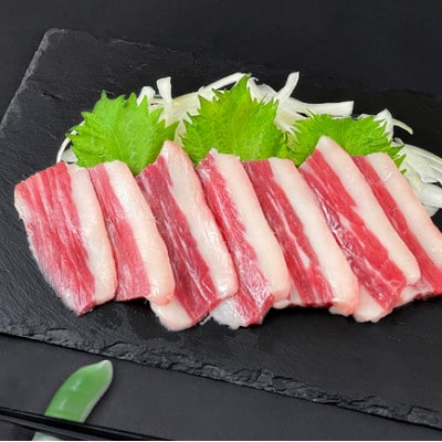 馬刺し3種食べ比べセット 上・赤身・フタエゴ ver.4