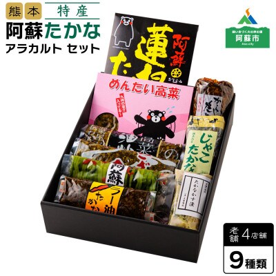 阿蘇特産 阿蘇たかなアラカルトセットver.2