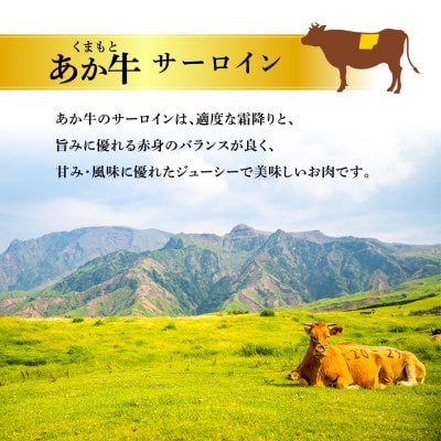 くまもとあか牛サーロインステーキ 200g×2