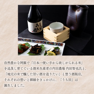 日本酒 うち田 純米吟醸 720ml 2本セット