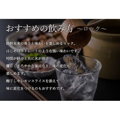 米焼酎「一所懸命」「説法焼酎」2種セット