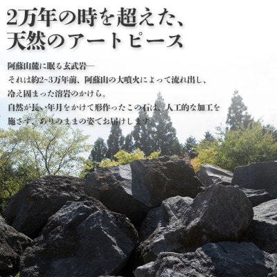 阿蘇溶岩石 サイズはお任せ約3kgセット