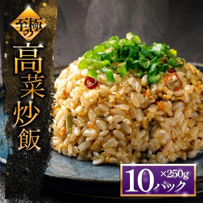 「至極」の高菜チャーハン (250g×10パック)