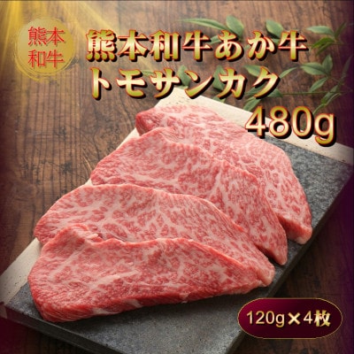 熊本和牛あか牛トモサンカク480g(阿蘇市)