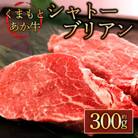 【GI認証】くまもとあか牛 シャトーブリアン　ヒレステーキ約300g(阿蘇市)