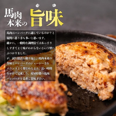 【毎月定期便】馬肉ハンバーグ 150g×10個(阿蘇市)全3回