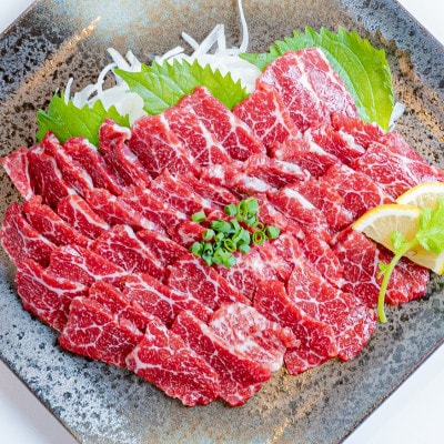 【熊本 と畜】桜屋 特選馬刺しスライス 300g(阿蘇市)